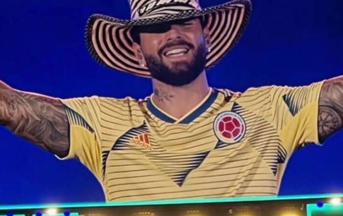Maluma en el FIFA Fan Festival.