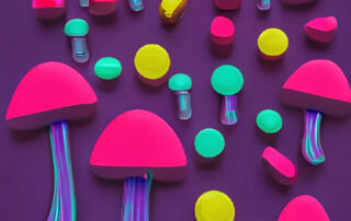 LSD vs. Hongos: ¿cuál es más potente?