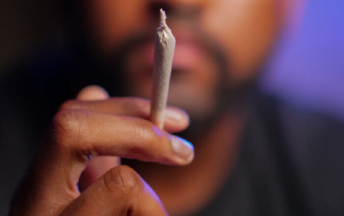 Etiqueta para fumar marihuana